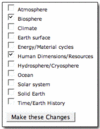 screen shot of controlled vocabulary selection