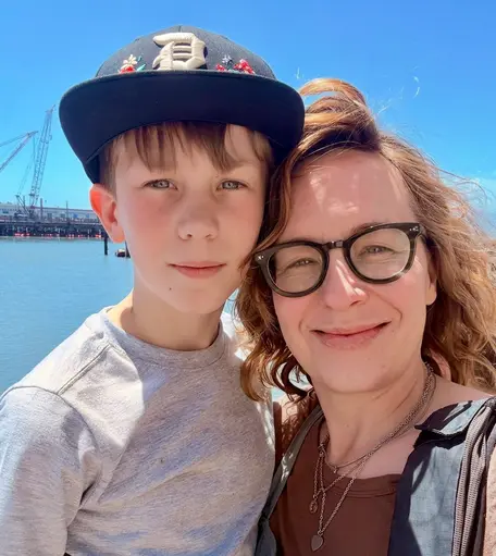 Molly and her son
