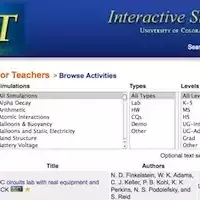 Resources for using PhET simulations in class – PhET Activities Database