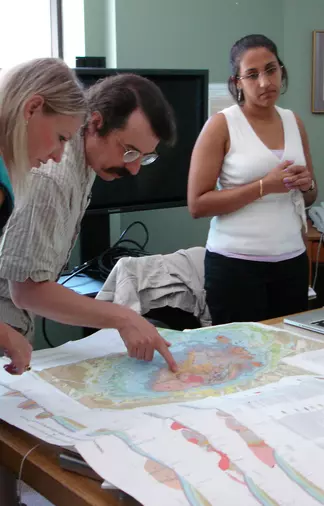 Looking at a geologic map of the Black Hills