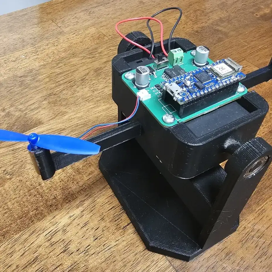 System Identification and LQR Controller for Propeller Operated ...